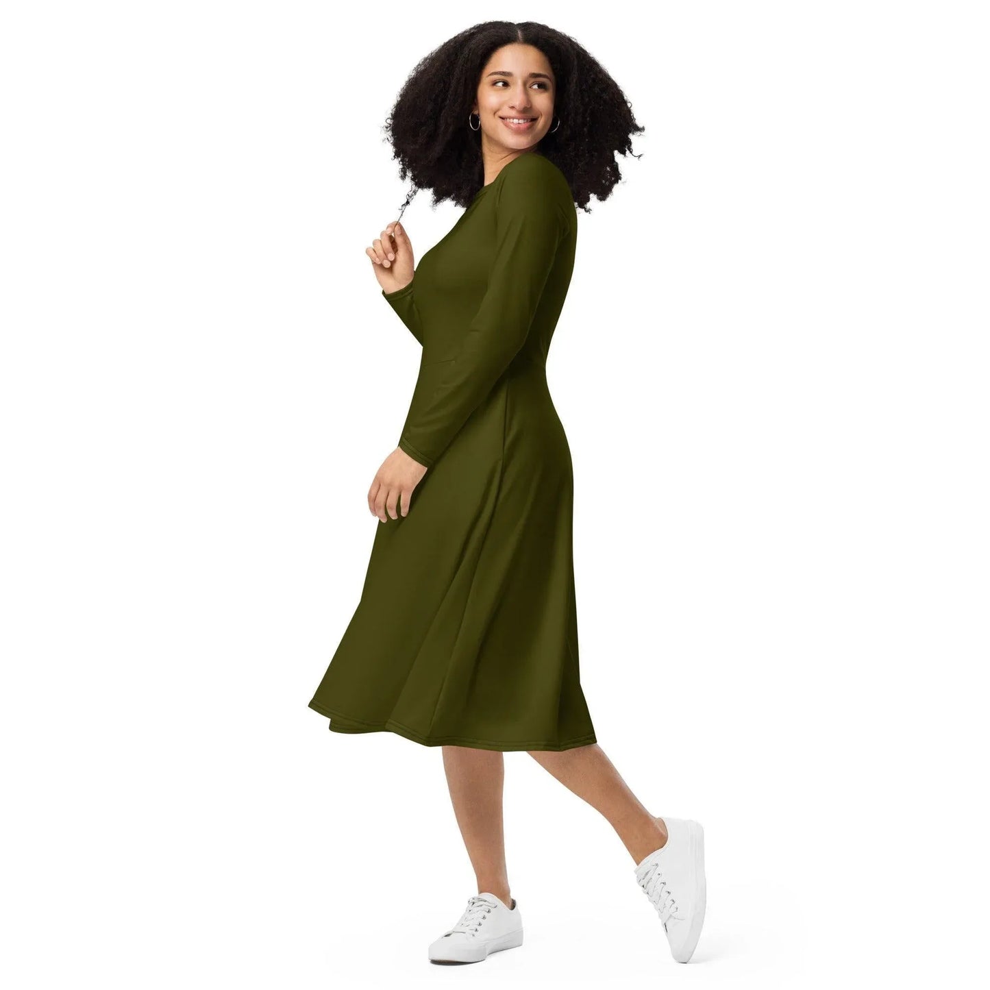 karaka-langarmliges-midikleid-midikleid-jlr-design-6 - JLR Design