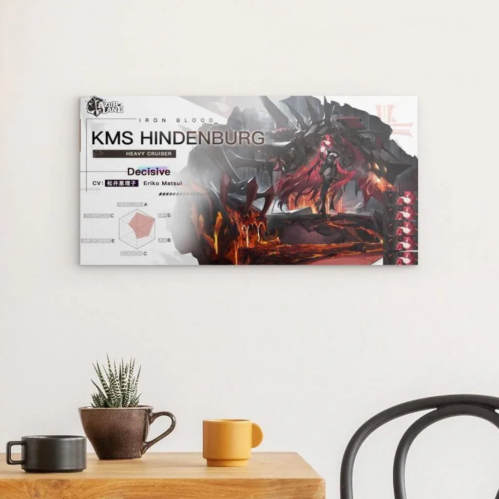 kms-hindenburg-charakter-azur-lane-poster-poster-jlr-design-2 - JLR Design