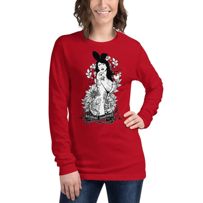 langarmeliges-animal-instinct-t-shirt-langarmshirt-jlr-design-13 - JLR Design