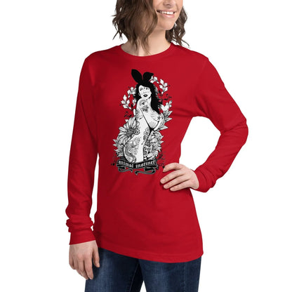 langarmeliges-animal-instinct-t-shirt-langarmshirt-jlr-design-14 - JLR Design