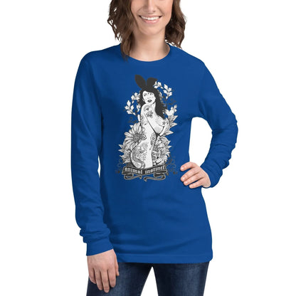 langarmeliges-animal-instinct-t-shirt-langarmshirt-jlr-design-22 - JLR Design