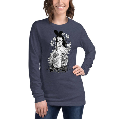 langarmeliges-animal-instinct-t-shirt-langarmshirt-jlr-design-25 - JLR Design