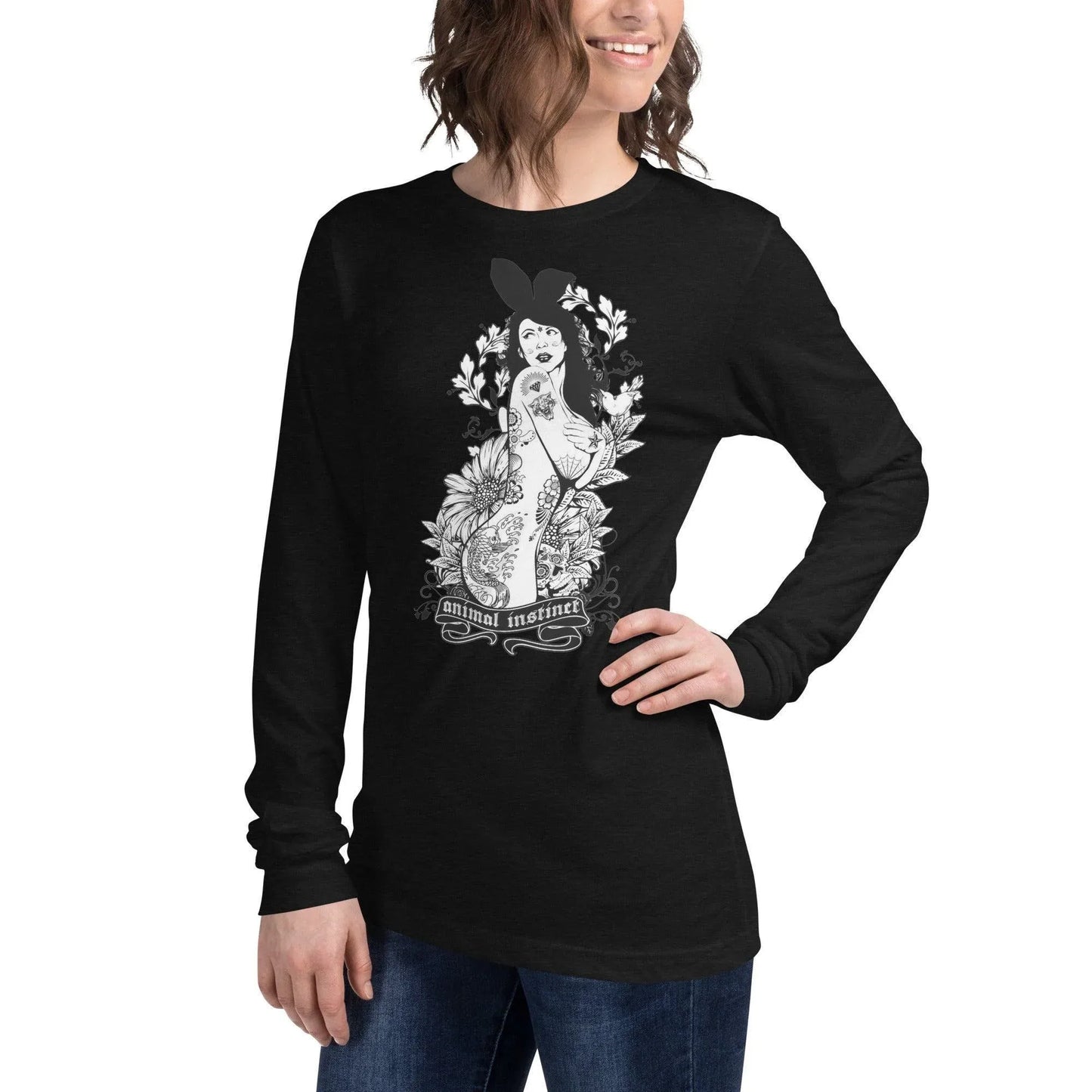 langarmeliges-animal-instinct-t-shirt-langarmshirt-jlr-design-3 - JLR Design