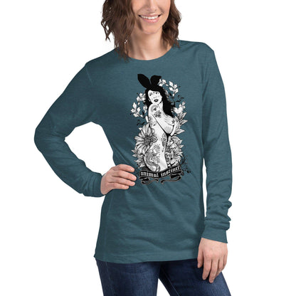 langarmeliges-animal-instinct-t-shirt-langarmshirt-jlr-design-30 - JLR Design