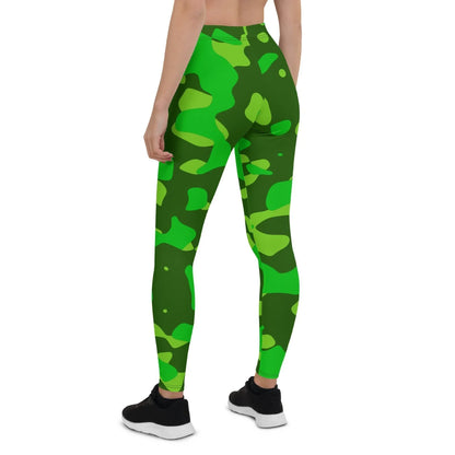 lime-green-camouflage-damen-leggings-leggings-jlr-design-1 - JLR Design