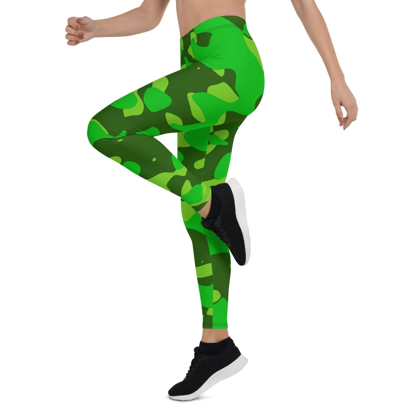 lime-green-camouflage-damen-leggings-leggings-jlr-design-4 - JLR Design