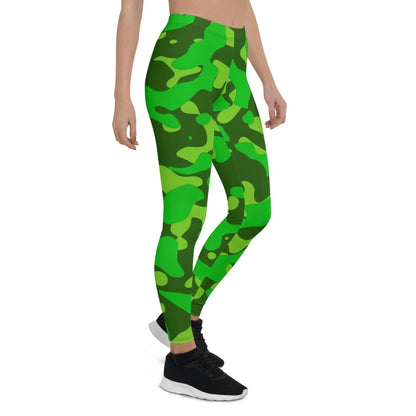 lime-green-camouflage-damen-leggings-leggings-jlr-design-5 - JLR Design