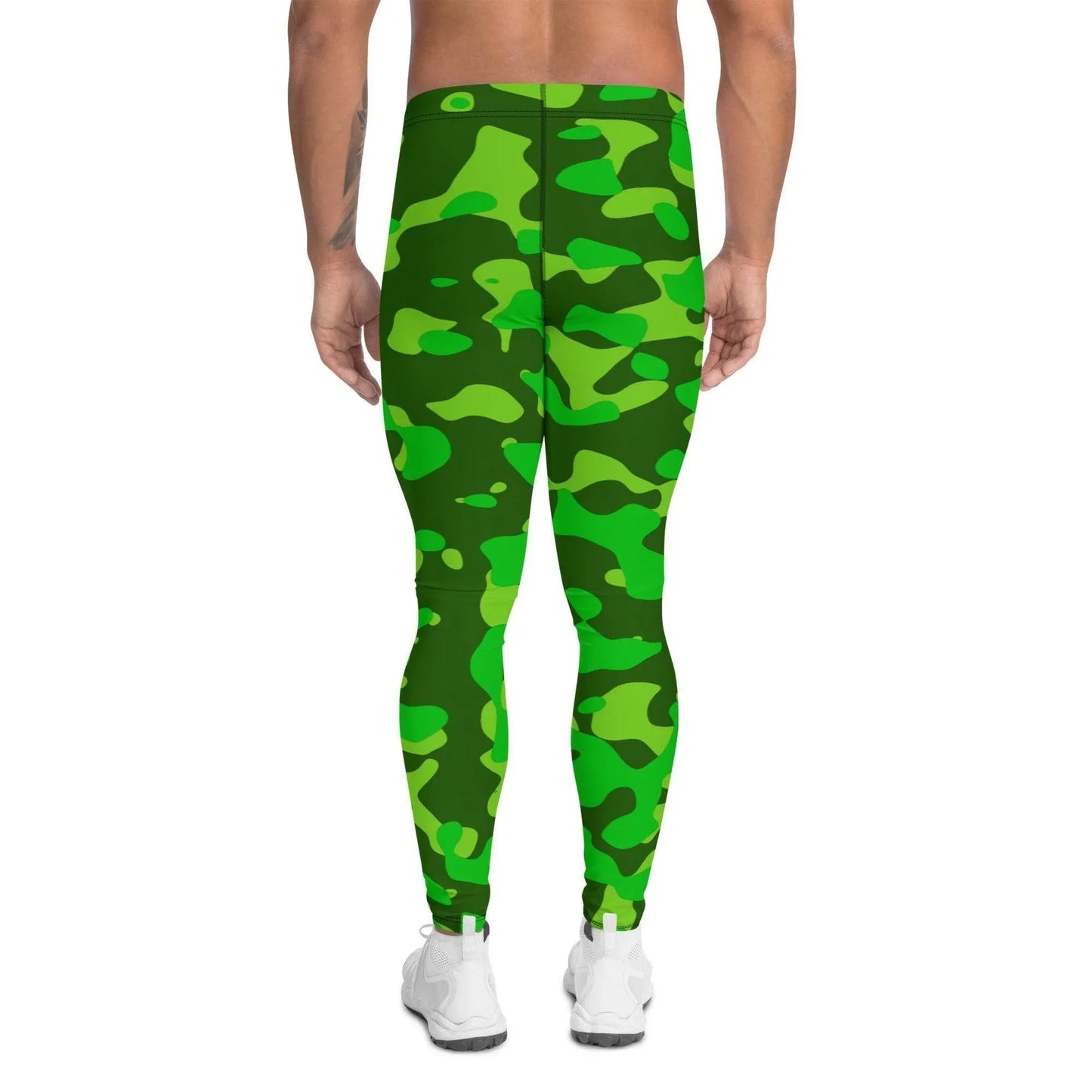 lime-green-camouflage-herren-leggings-leggings-jlr-design-2 - JLR Design