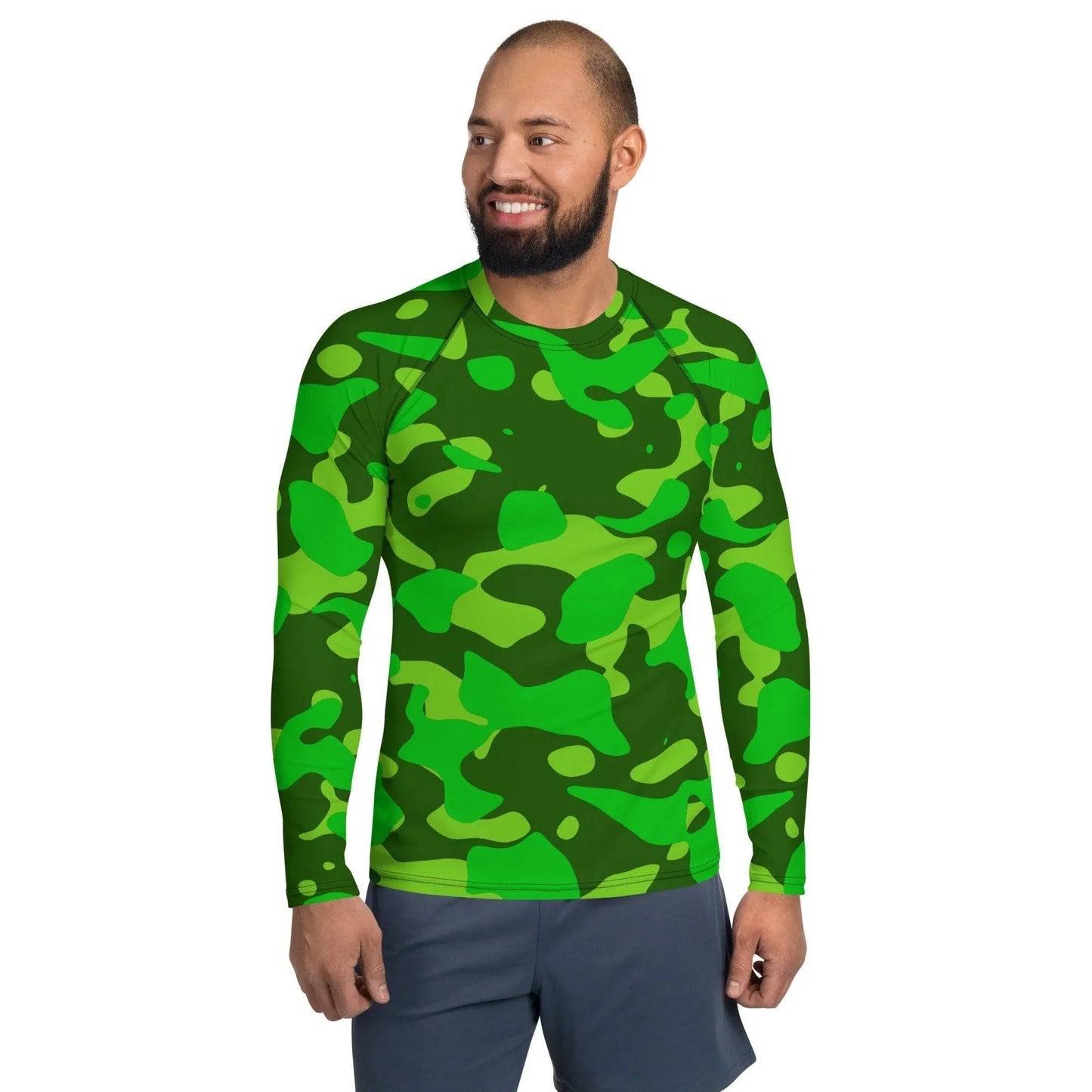 lime-green-camouflage-herren-rash-guard-rash-guard-jlr-design-1 - JLR Design