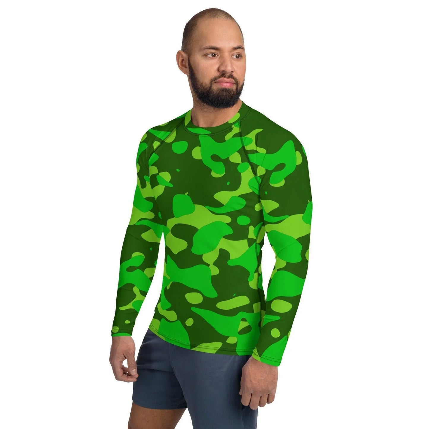 lime-green-camouflage-herren-rash-guard-rash-guard-jlr-design-3 - JLR Design