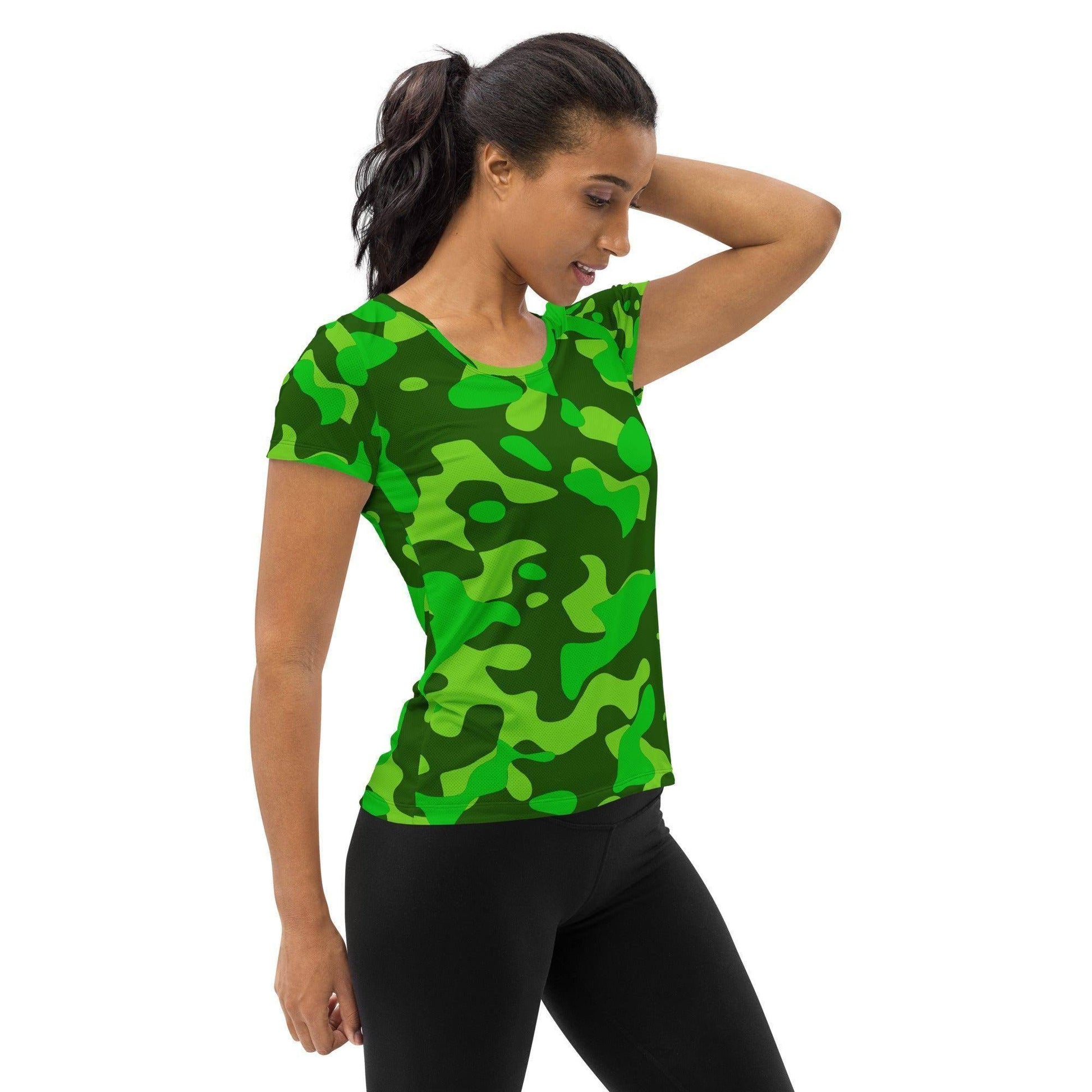 lime-green-camouflage-sport-t-shirt-fur-damen-sport-t-shirt-jlr-design-3 - JLR Design