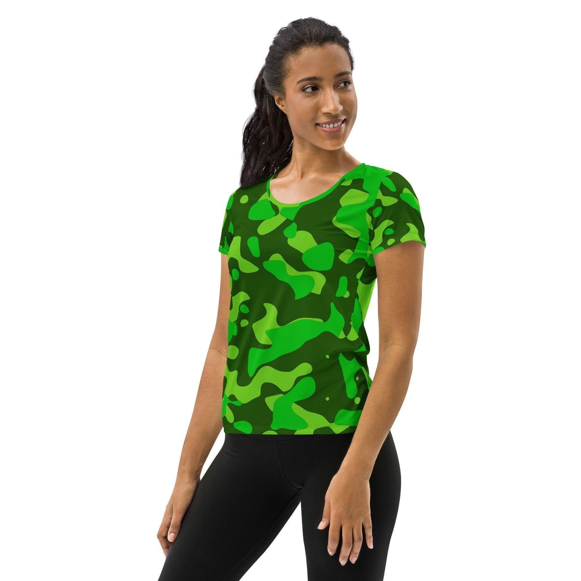 lime-green-camouflage-sport-t-shirt-fur-damen-sport-t-shirt-jlr-design-4 - JLR Design
