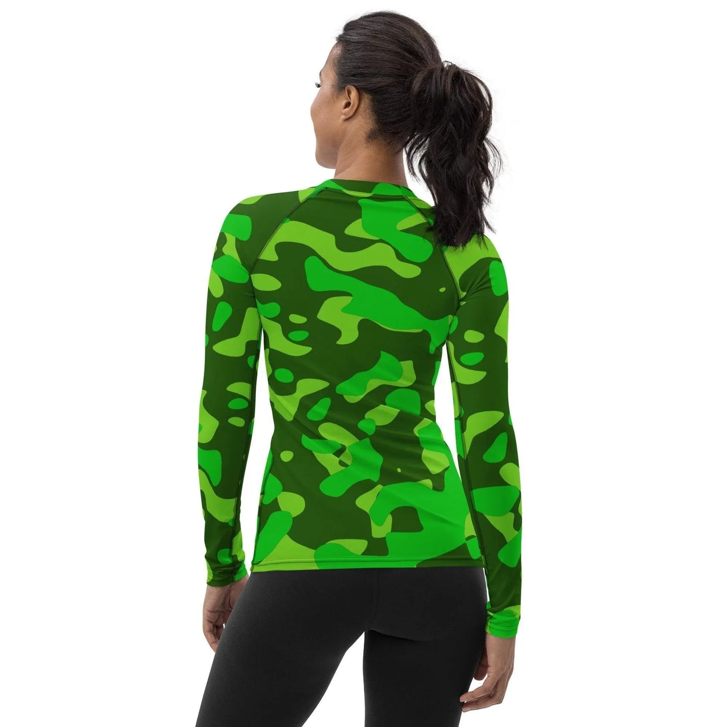 lime-green-damen-rash-guard-rash-guard-jlr-design-2 - JLR Design