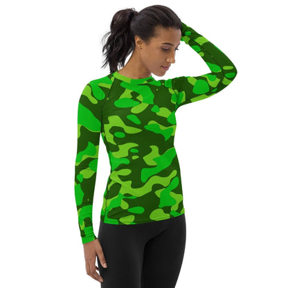 lime-green-damen-rash-guard-rash-guard-jlr-design-4 - JLR Design