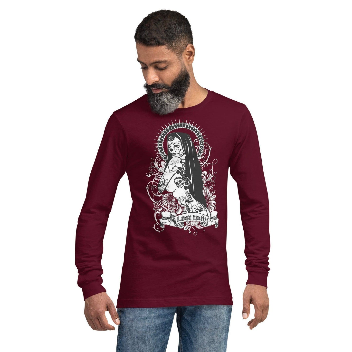 lost-faith-langarmshirt-langarmshirt-jlr-design-11 - JLR Design