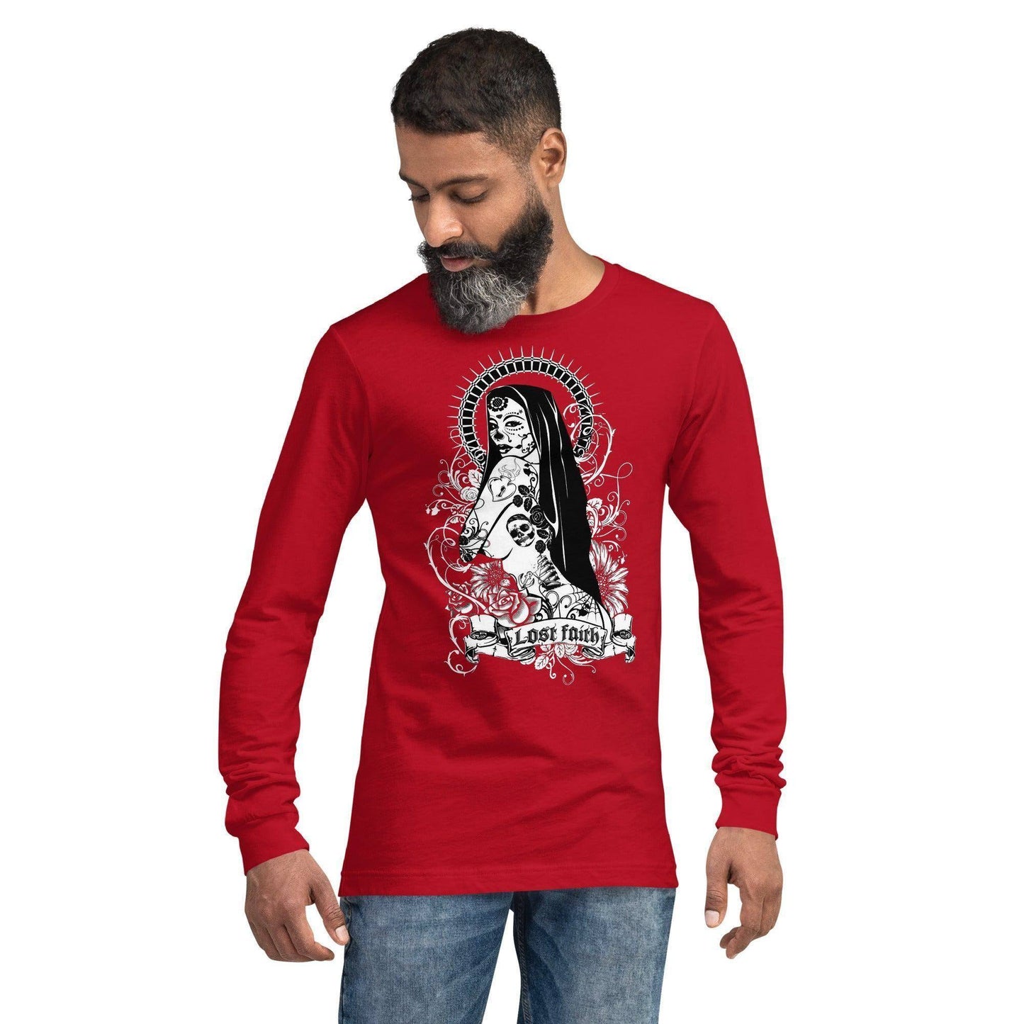 lost-faith-langarmshirt-langarmshirt-jlr-design-14 - JLR Design