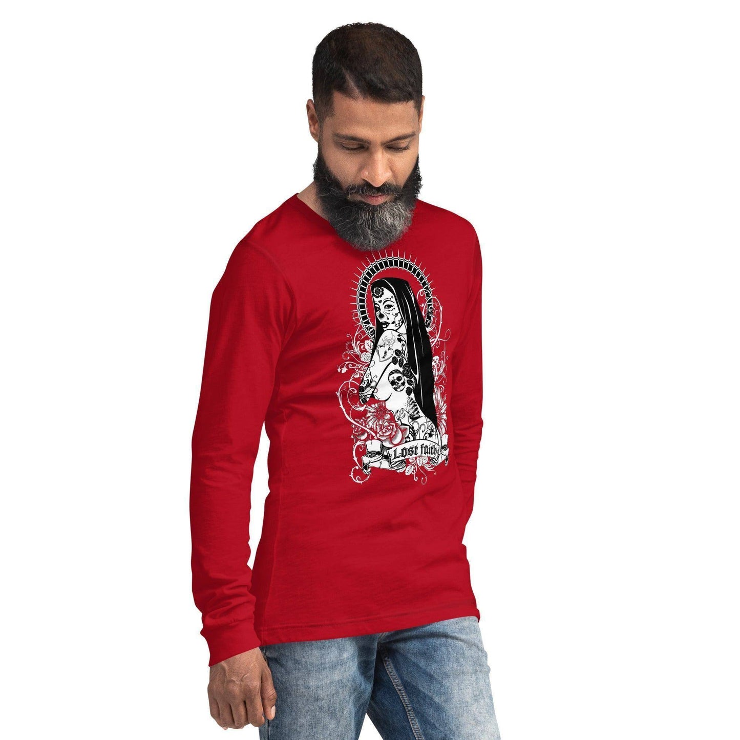 lost-faith-langarmshirt-langarmshirt-jlr-design-16 - JLR Design