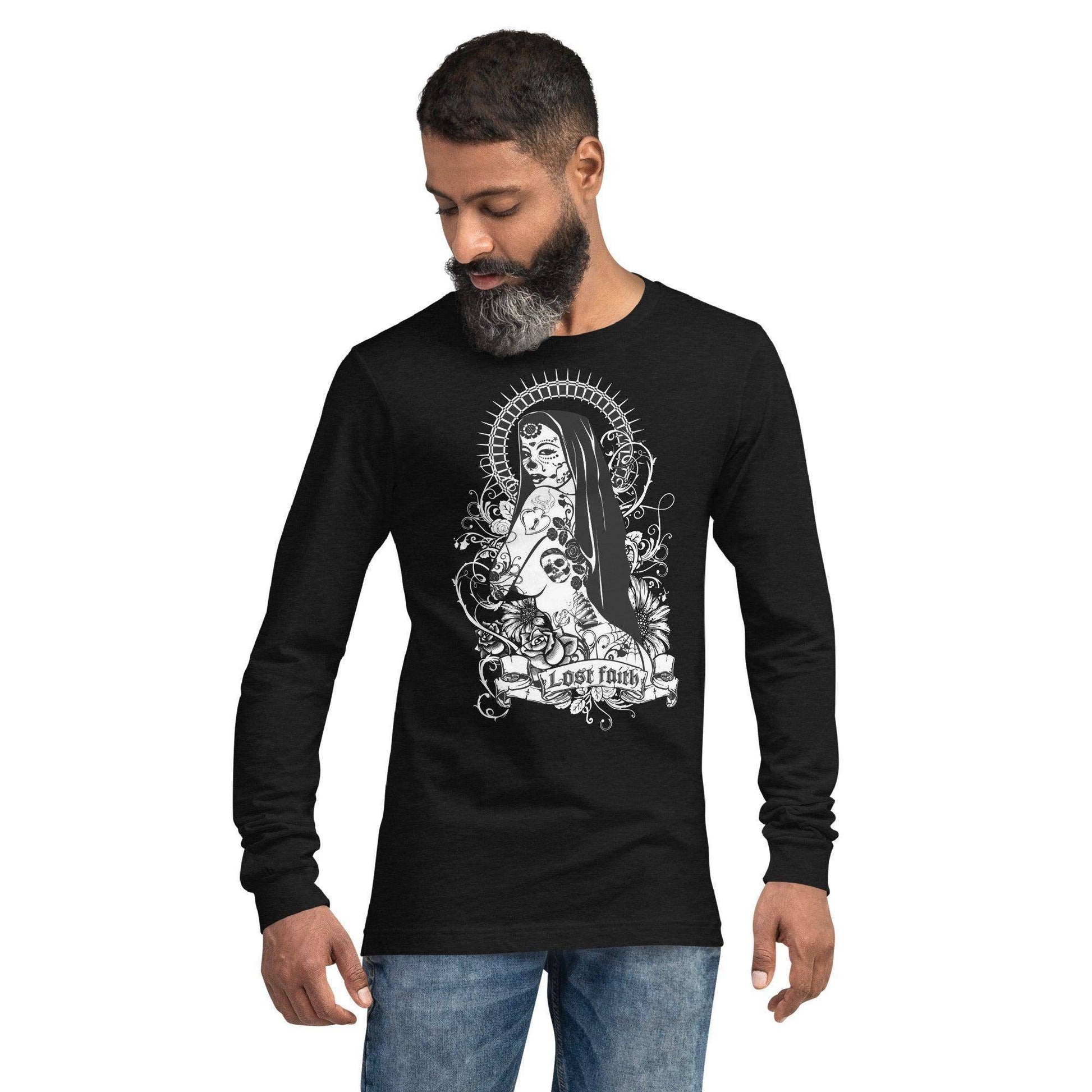 lost-faith-langarmshirt-langarmshirt-jlr-design-2 - JLR Design