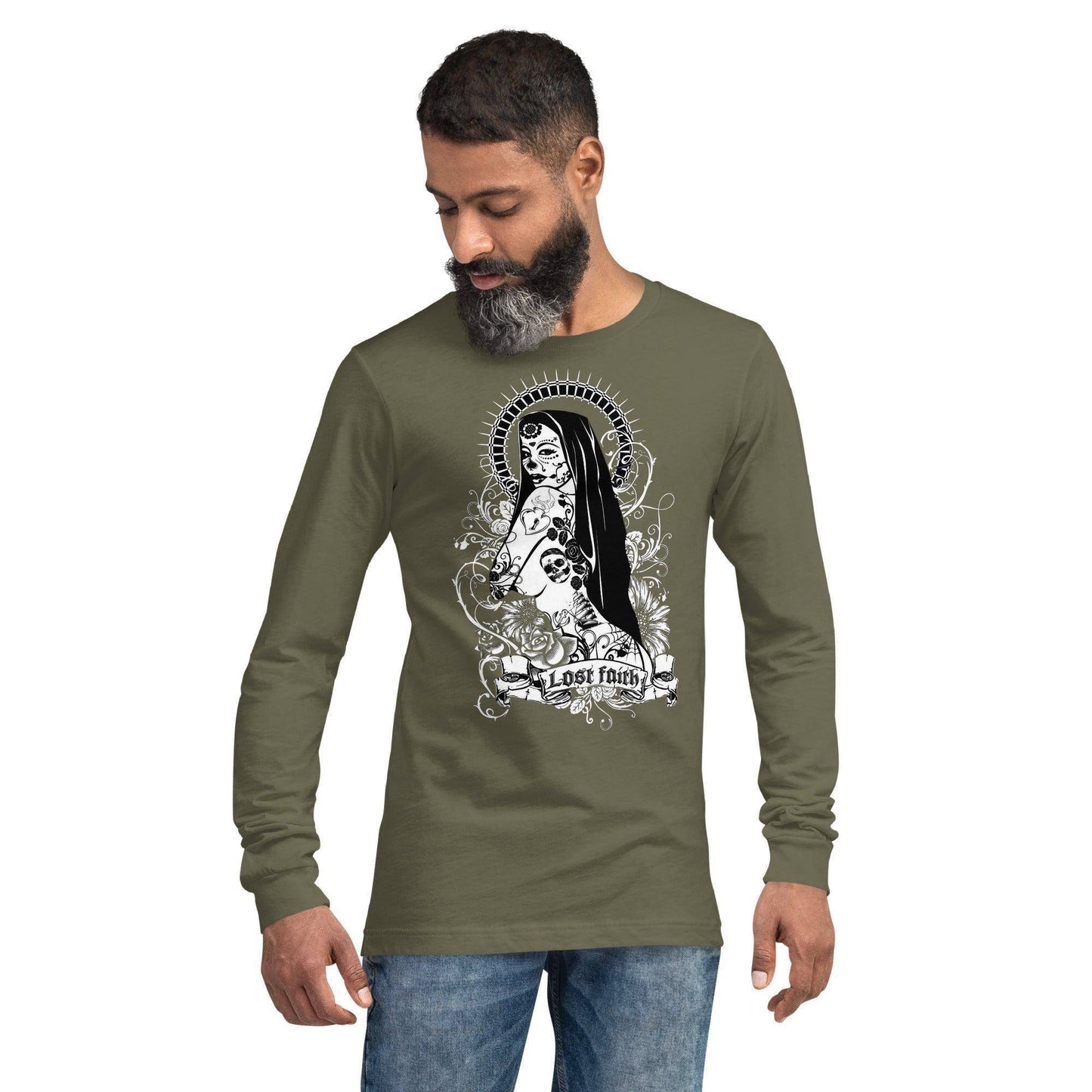 lost-faith-langarmshirt-langarmshirt-jlr-design-32 - JLR Design
