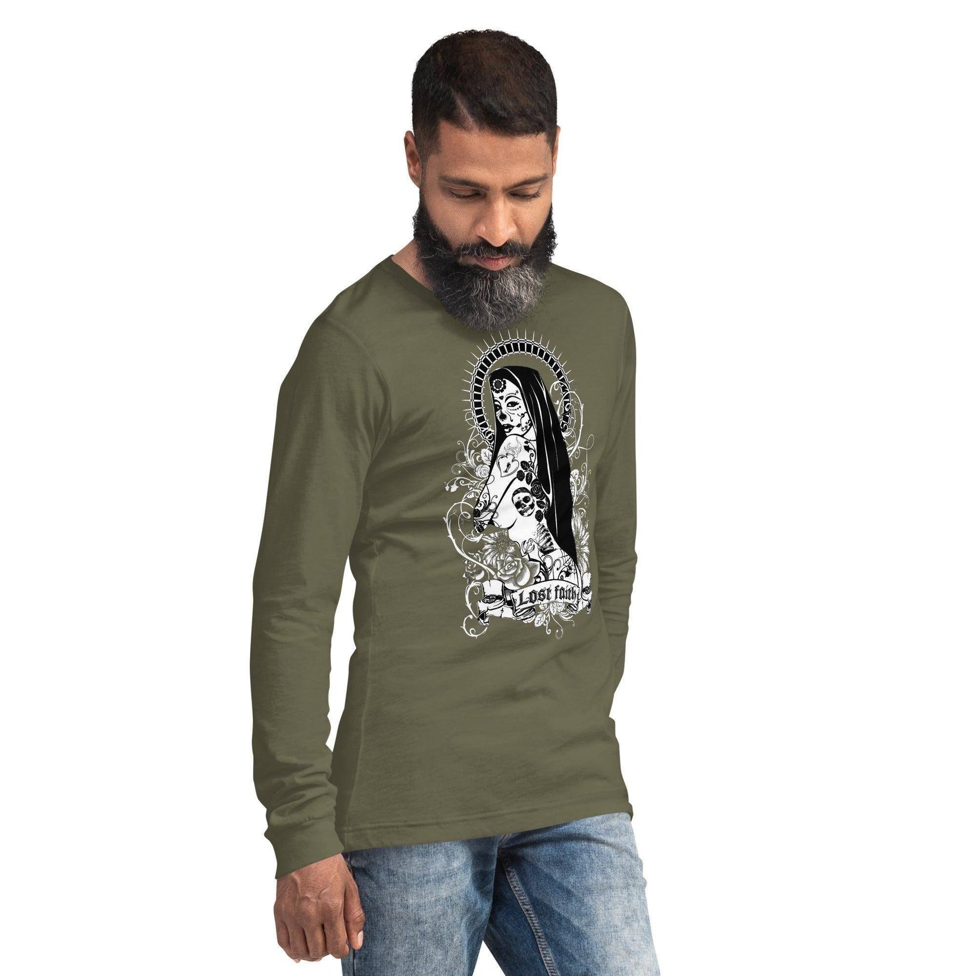 lost-faith-langarmshirt-langarmshirt-jlr-design-34 - JLR Design
