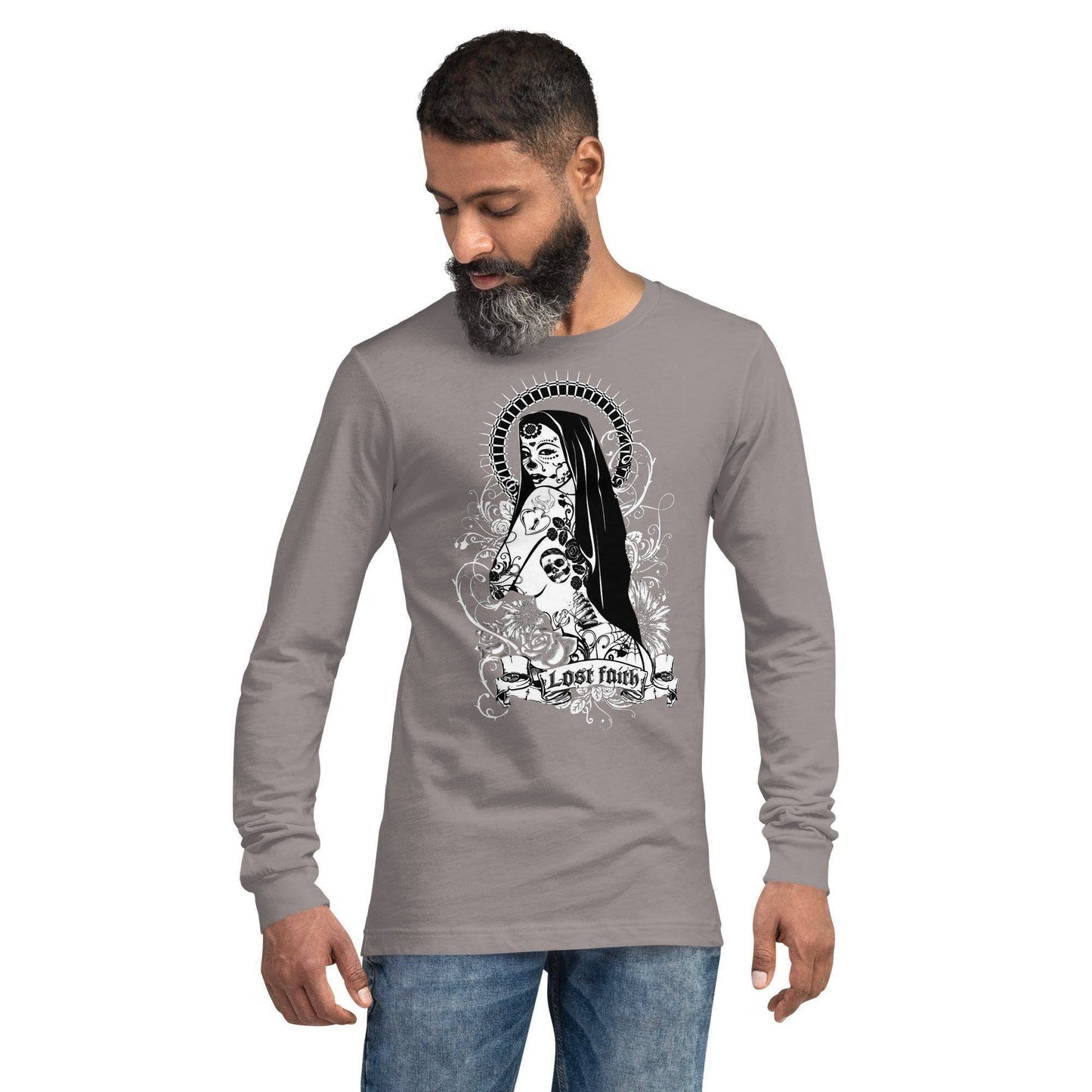 lost-faith-langarmshirt-langarmshirt-jlr-design-35 - JLR Design