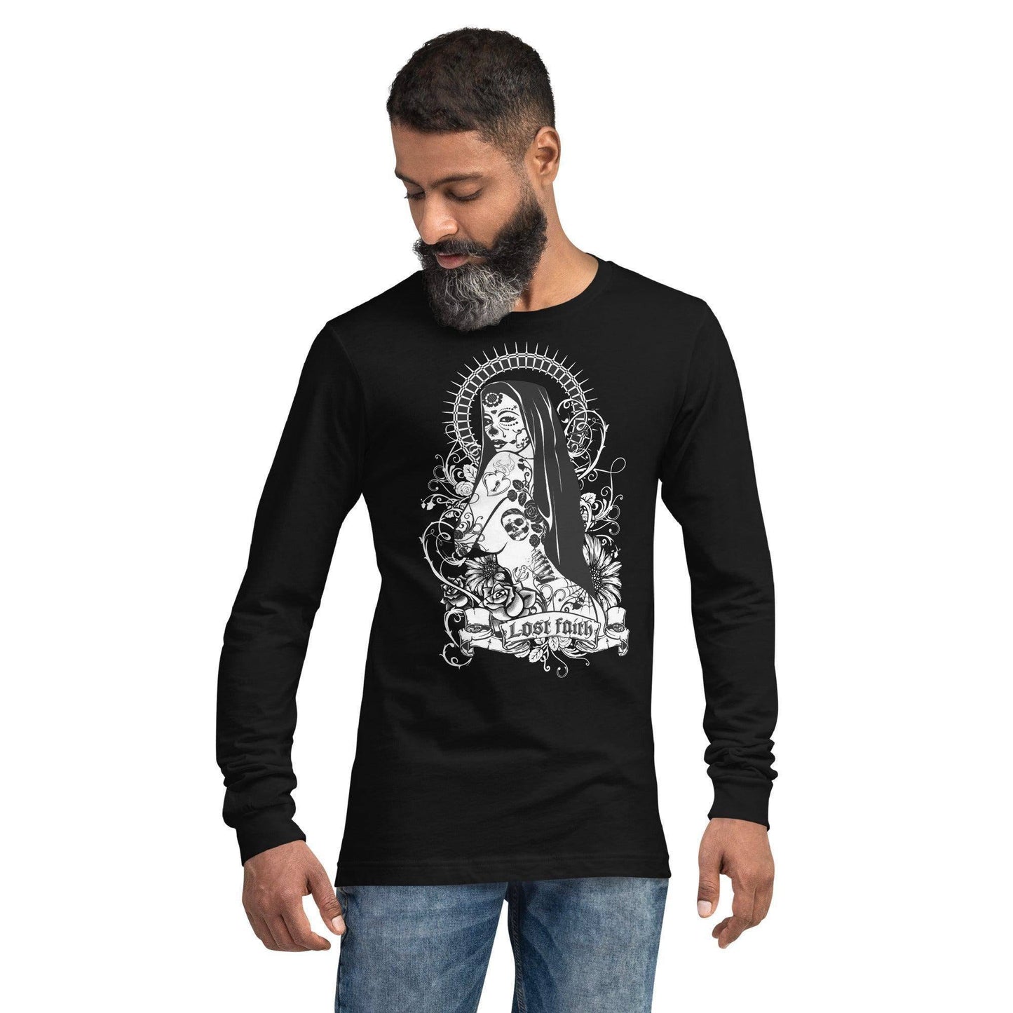 lost-faith-langarmshirt-langarmshirt-jlr-design-5 - JLR Design