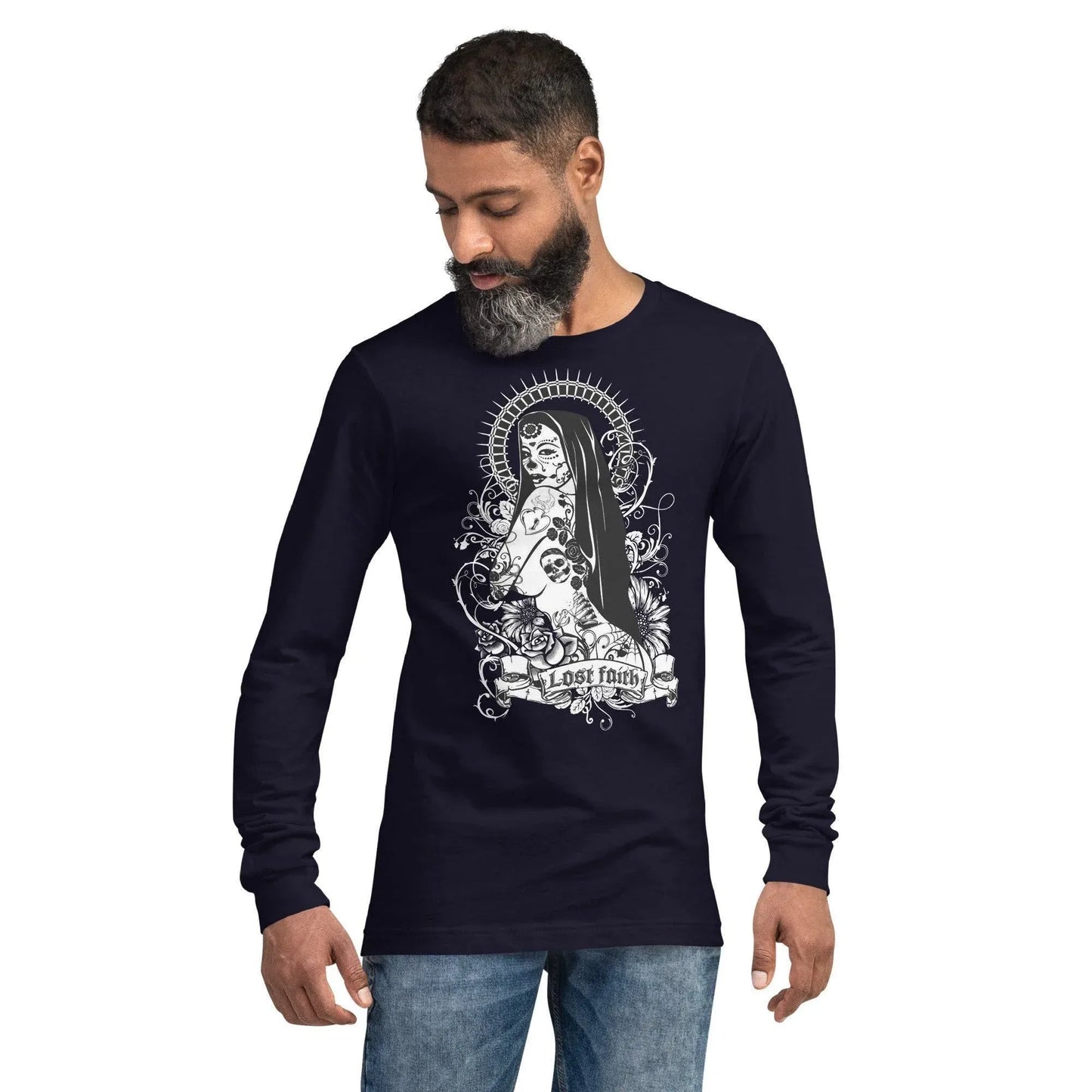 lost-faith-langarmshirt-langarmshirt-jlr-design-8 - JLR Design