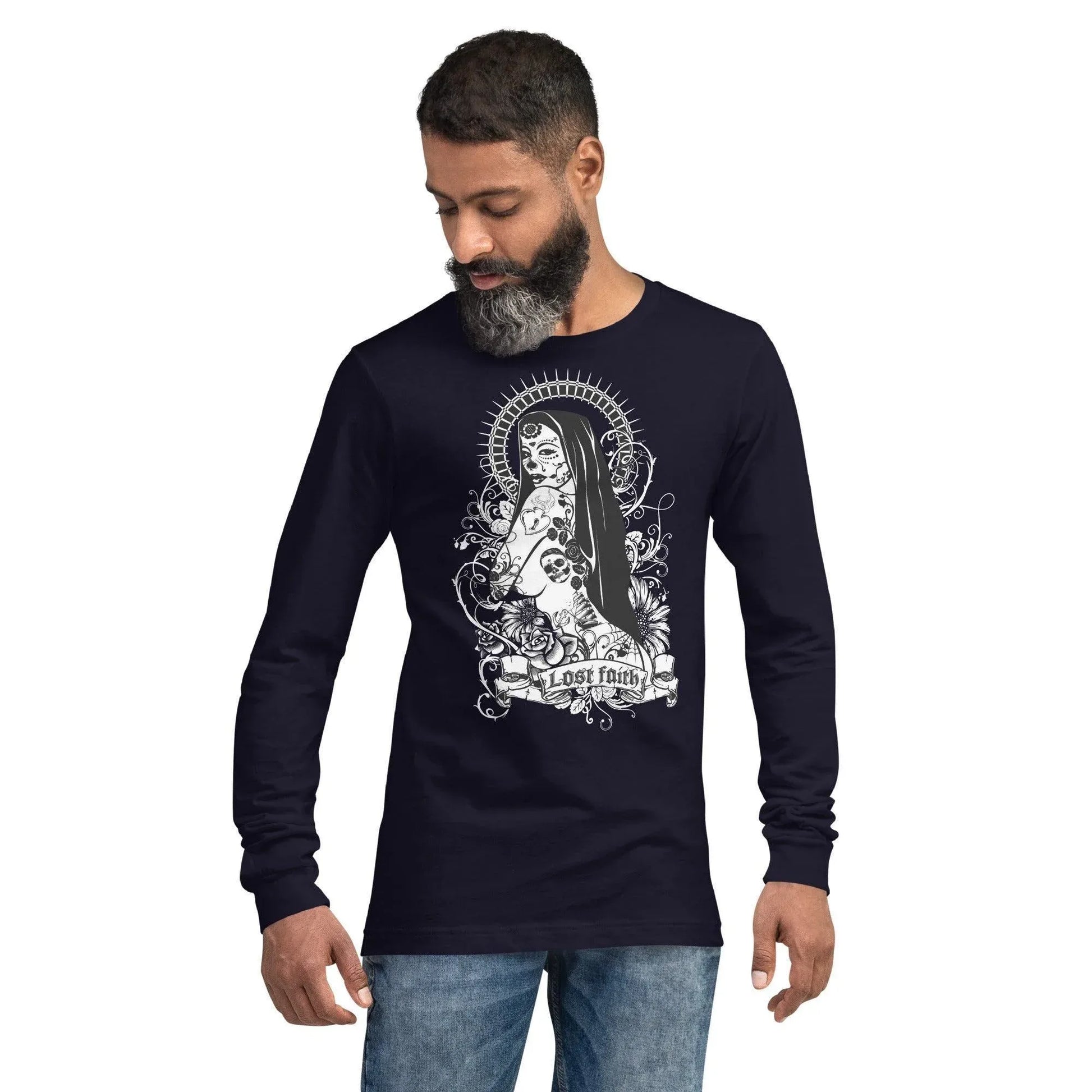 lost-faith-langarmshirt-langarmshirt-jlr-design-8 - JLR Design