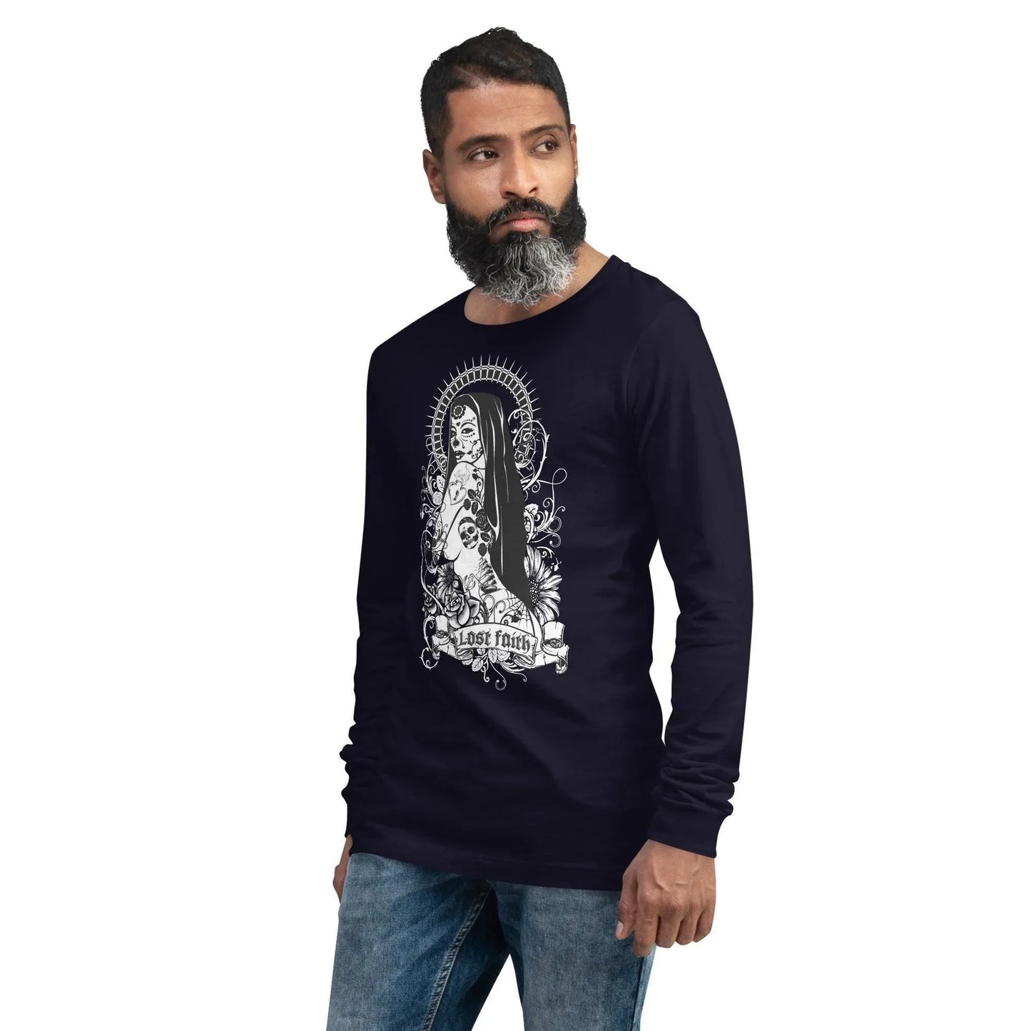 lost-faith-langarmshirt-langarmshirt-jlr-design-9 - JLR Design