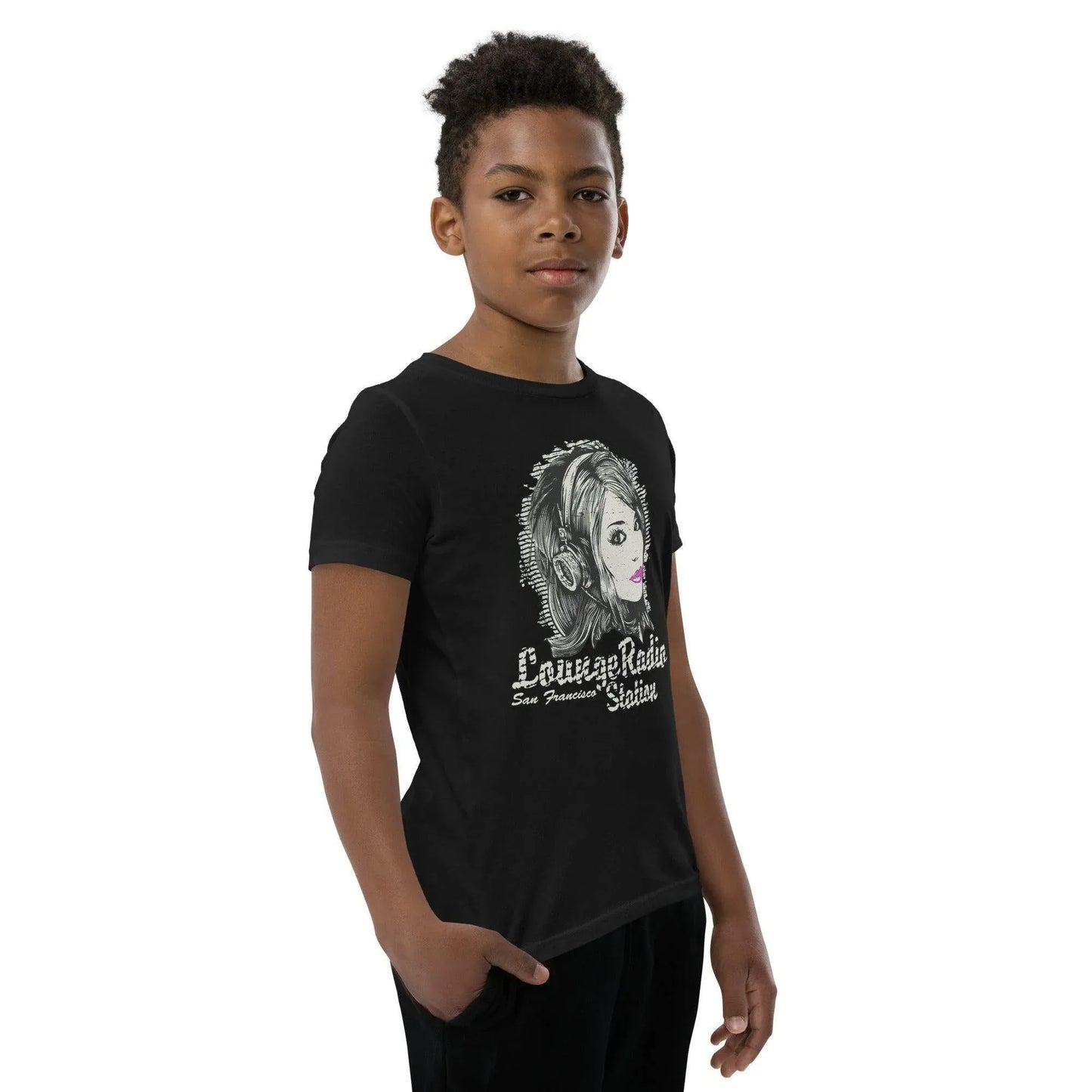 lounge-radio-t-shirt-fur-jugendliche-t-shirt-jlr-design-2 - JLR Design