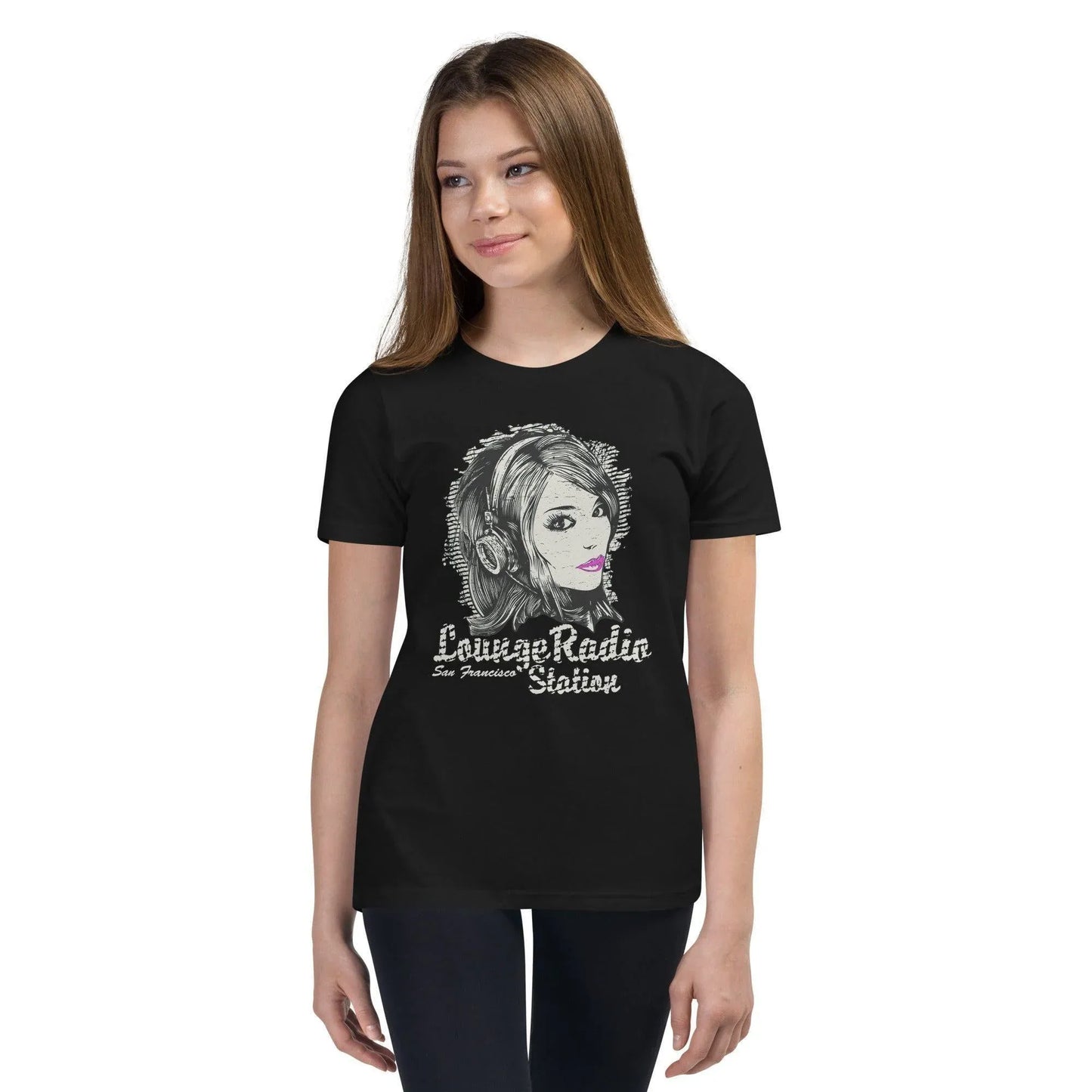 lounge-radio-t-shirt-fur-jugendliche-t-shirt-jlr-design-4 - JLR Design
