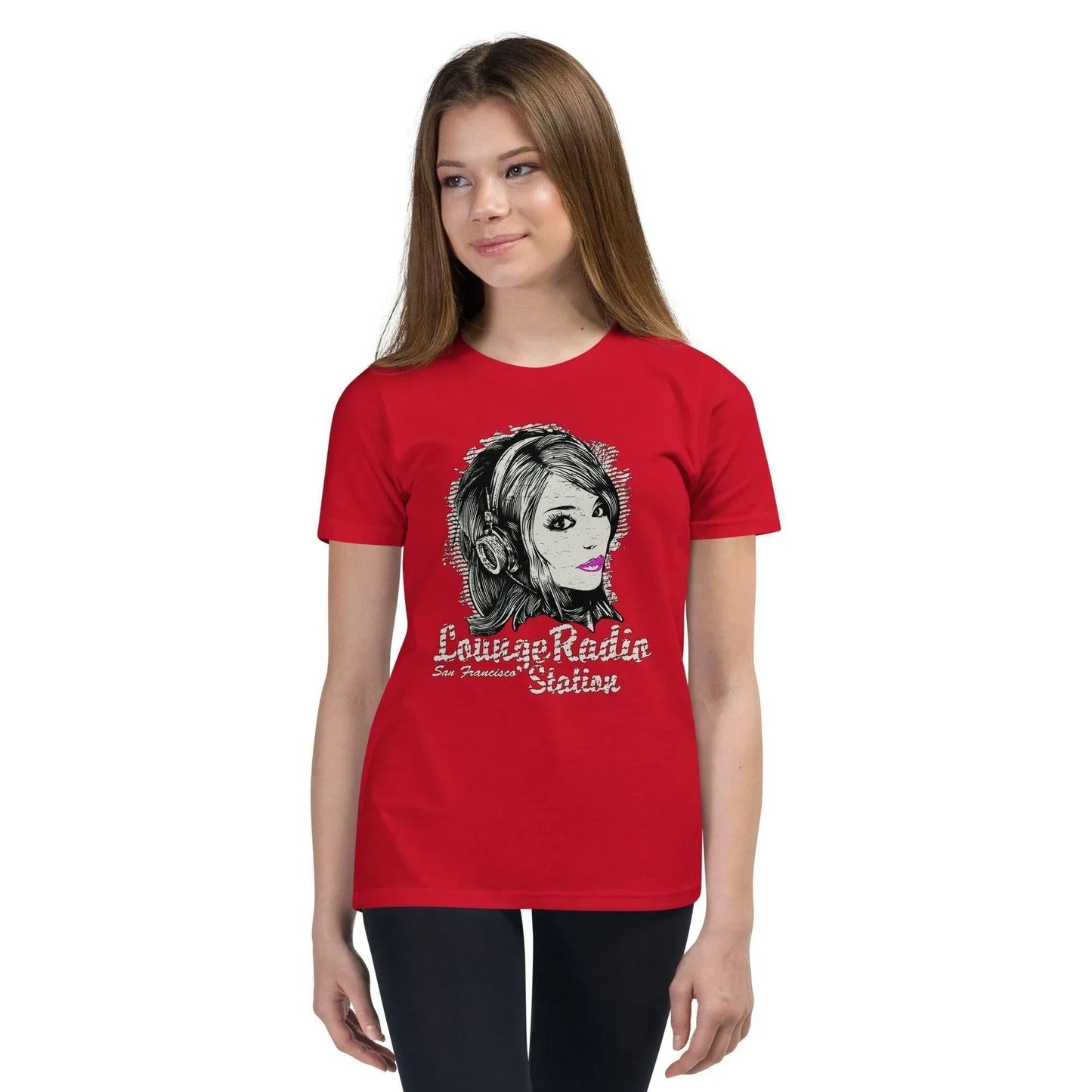 lounge-radio-t-shirt-fur-jugendliche-t-shirt-jlr-design-5 - JLR Design