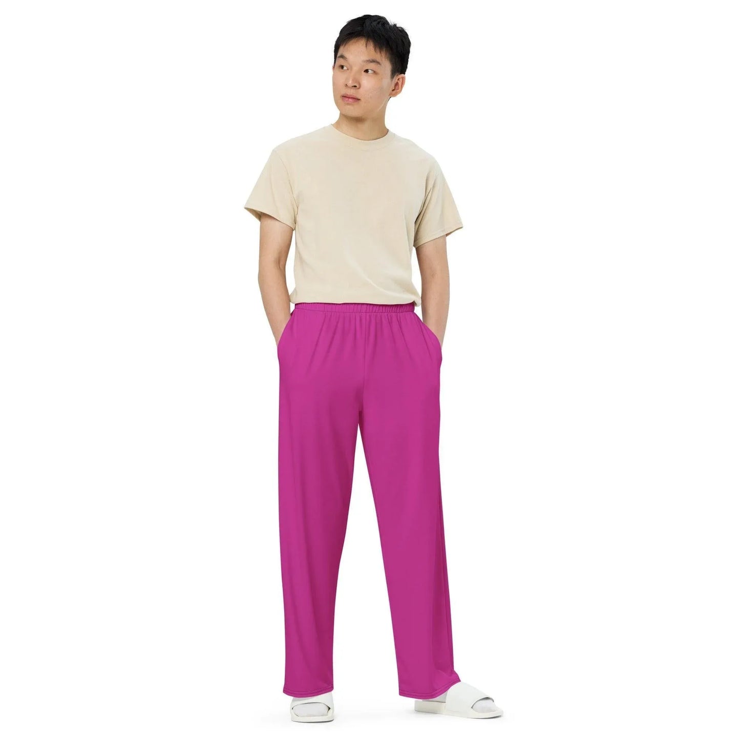 mittlere-rot-violette-hose-mit-weitem-bein-hose-mit-weitem-bein-jlr-design-1 - JLR Design