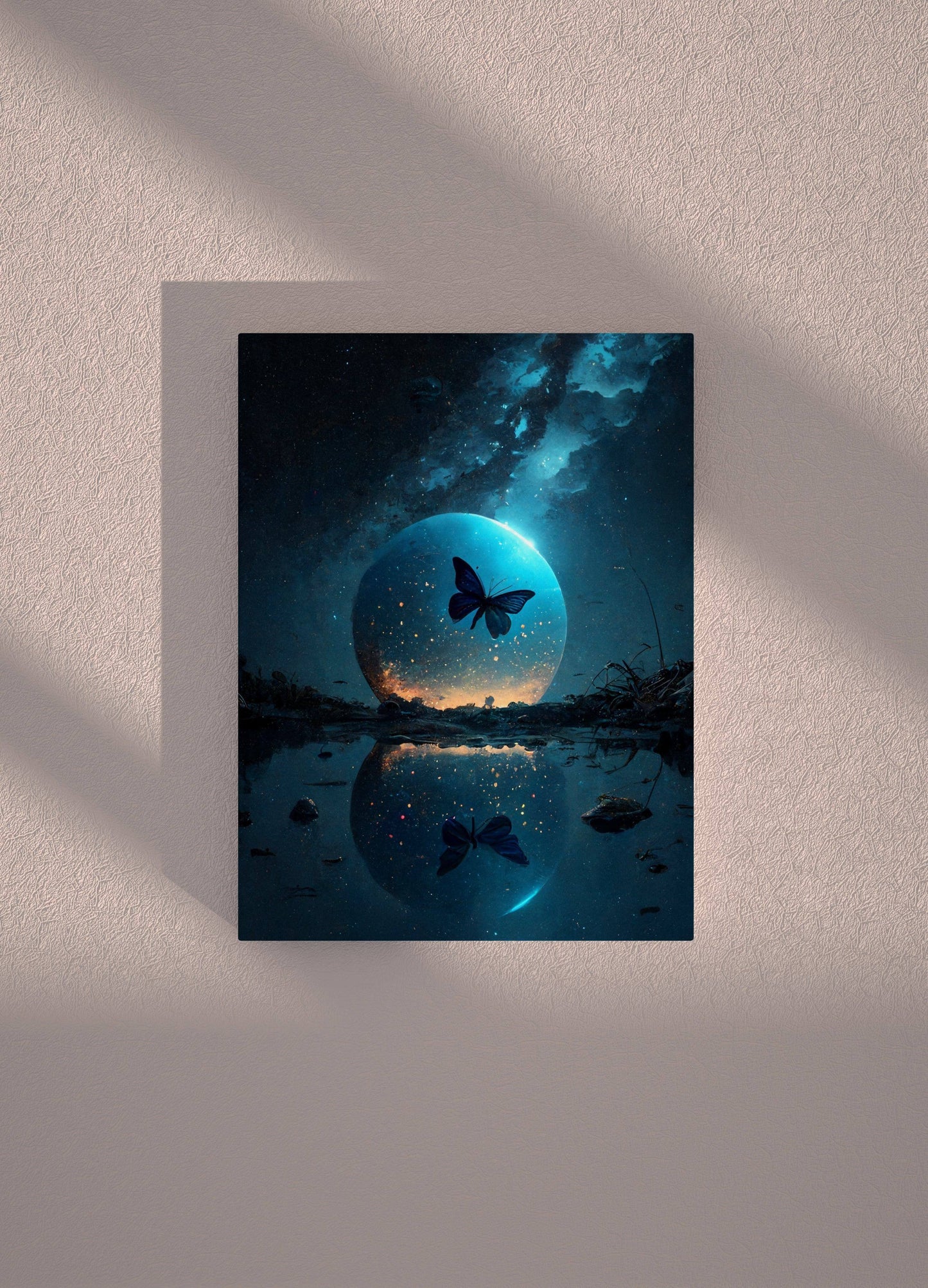moon-butterfly-metal-acrylglas-verbund-40-x-30-cm-acrylic-glass-on-metal-jlr-design-1 - JLR Design