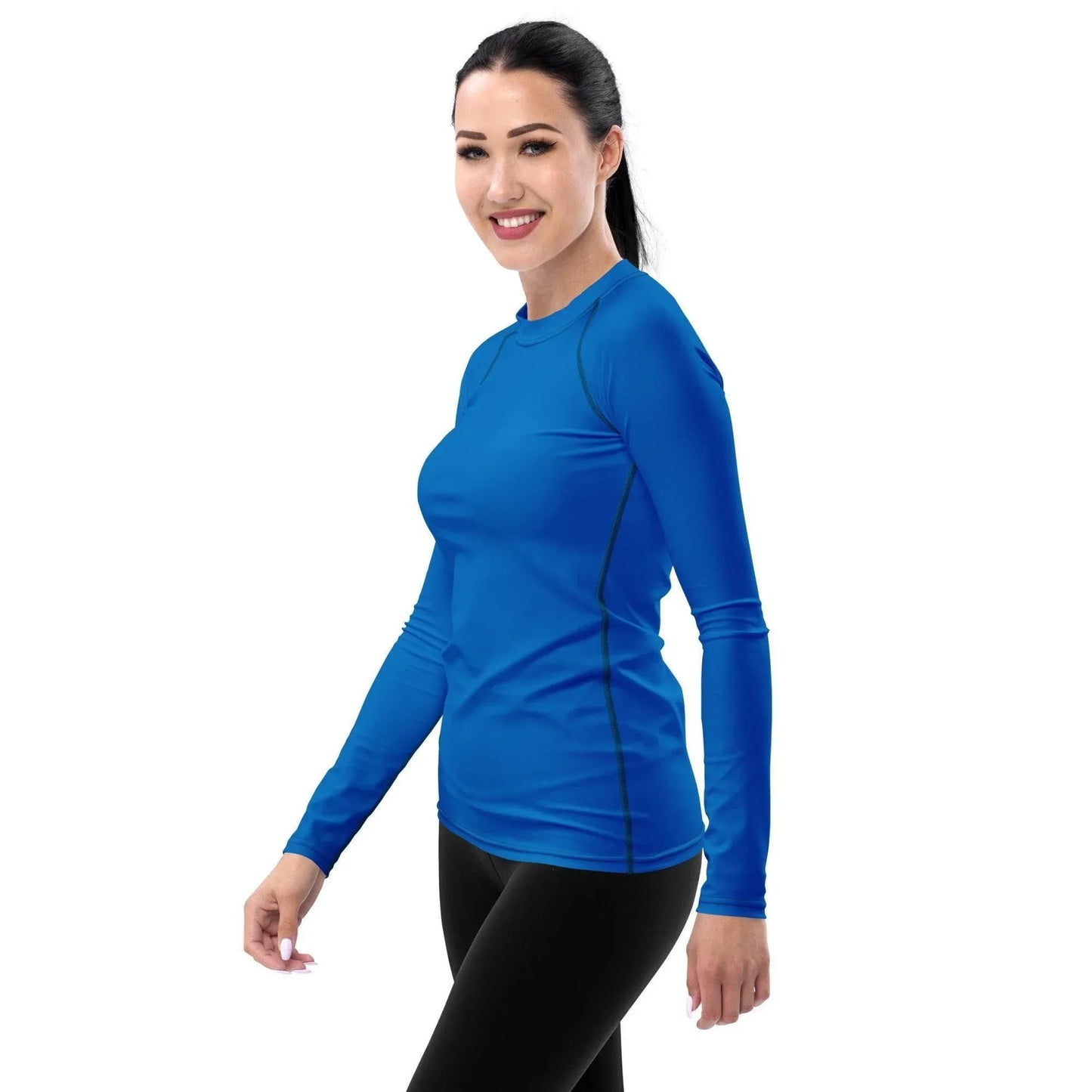 navy-blue-damen-rash-guard-rash-guard-jlr-design-3 - JLR Design