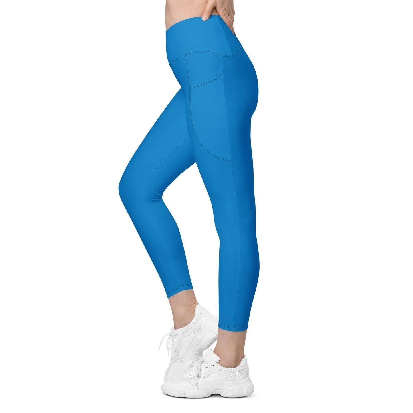 navy-blue-damen-v-bund-leggings-mit-taschen-v-bund-leggings-jlr-design-4 - JLR Design