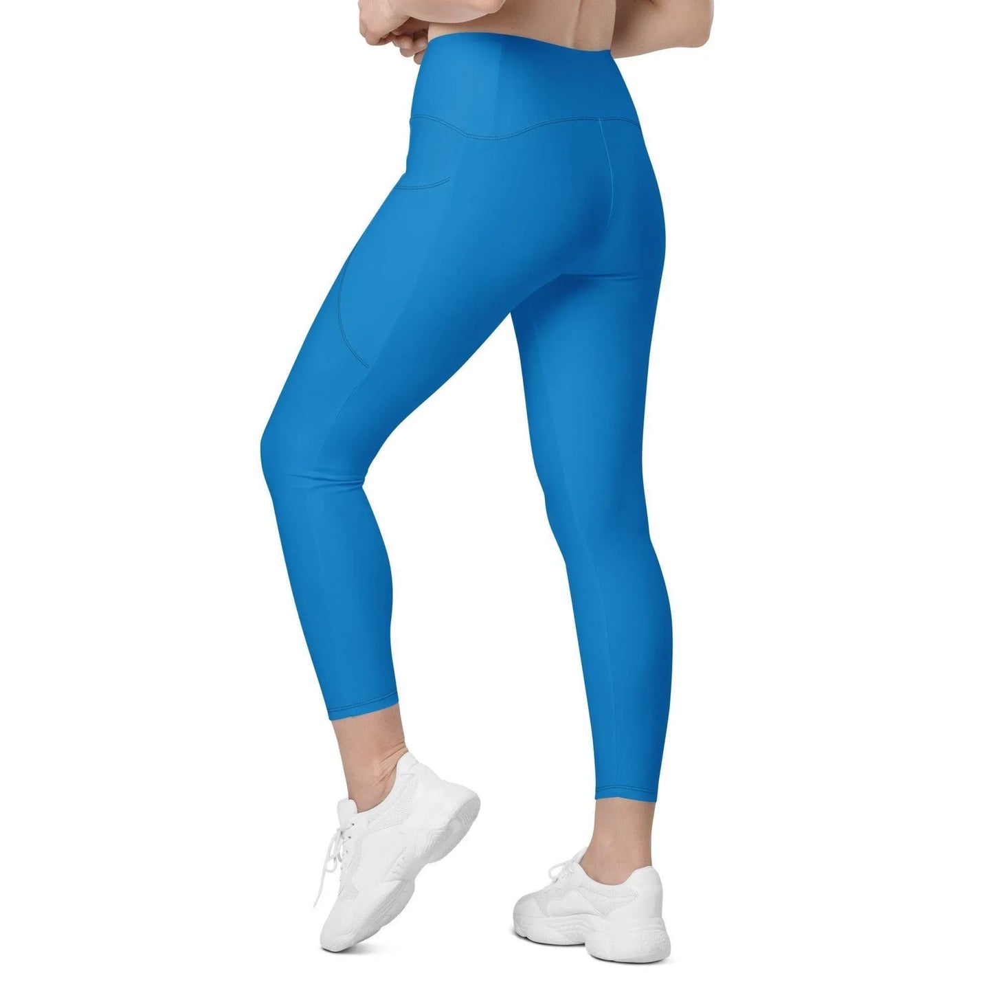 navy-blue-damen-v-bund-leggings-mit-taschen-v-bund-leggings-jlr-design-5 - JLR Design