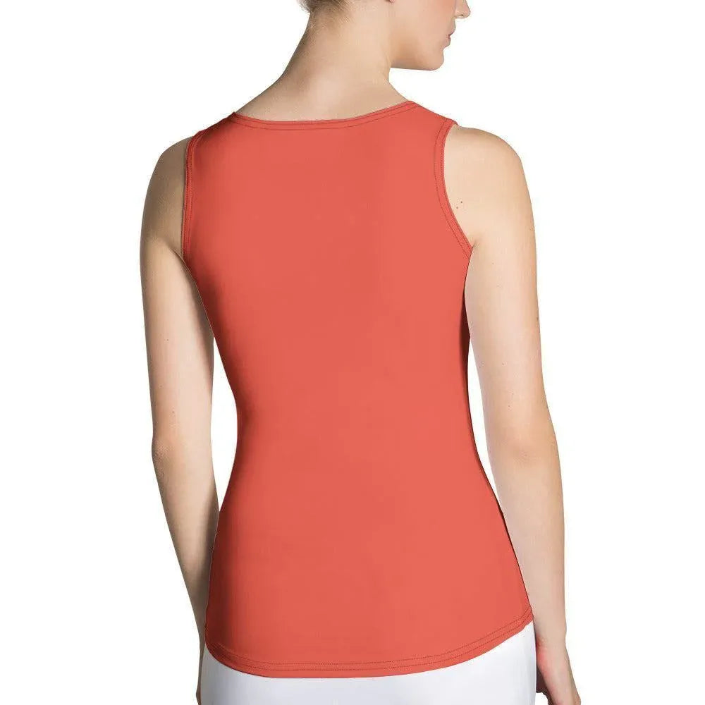 orange-red-damen-tank-top-tank-top-jlr-design-2 - JLR Design