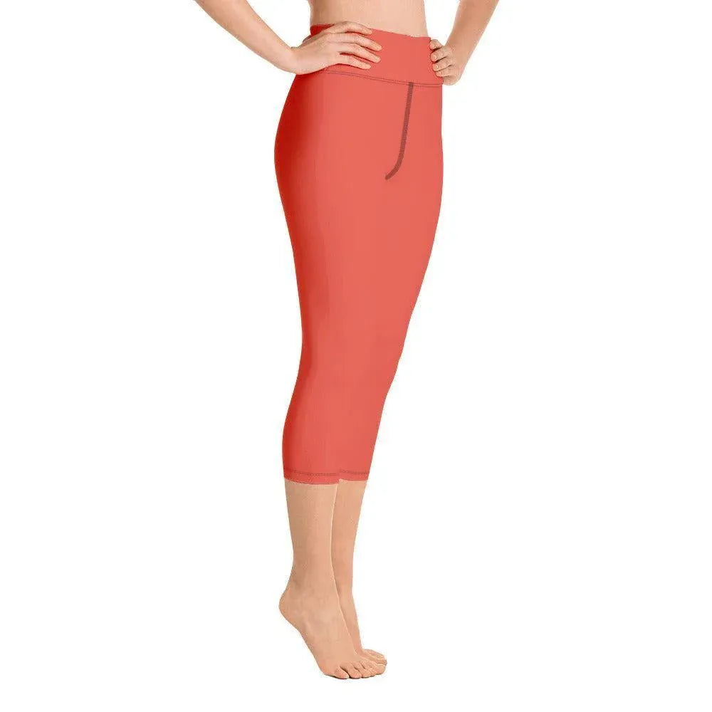 orange-red-damen-yoga-capri-leggings-yoga-capri-leggings-jlr-design-1 - JLR Design