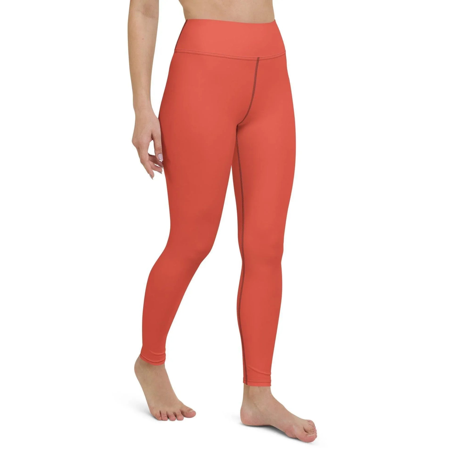 orange-red-damen-yoga-leggings-yoga-leggings-jlr-design-5 - JLR Design