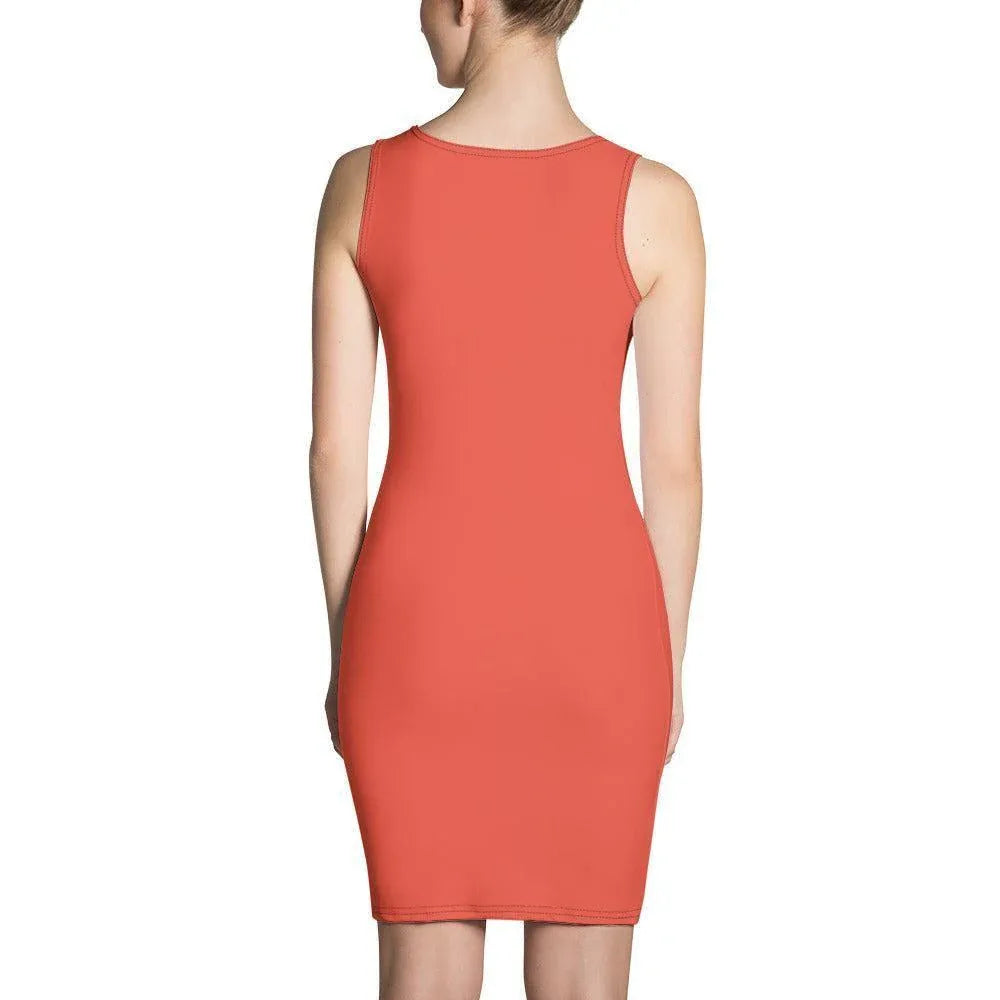 orange-red-enganliegendes-kleid-kleid-jlr-design-2 - JLR Design