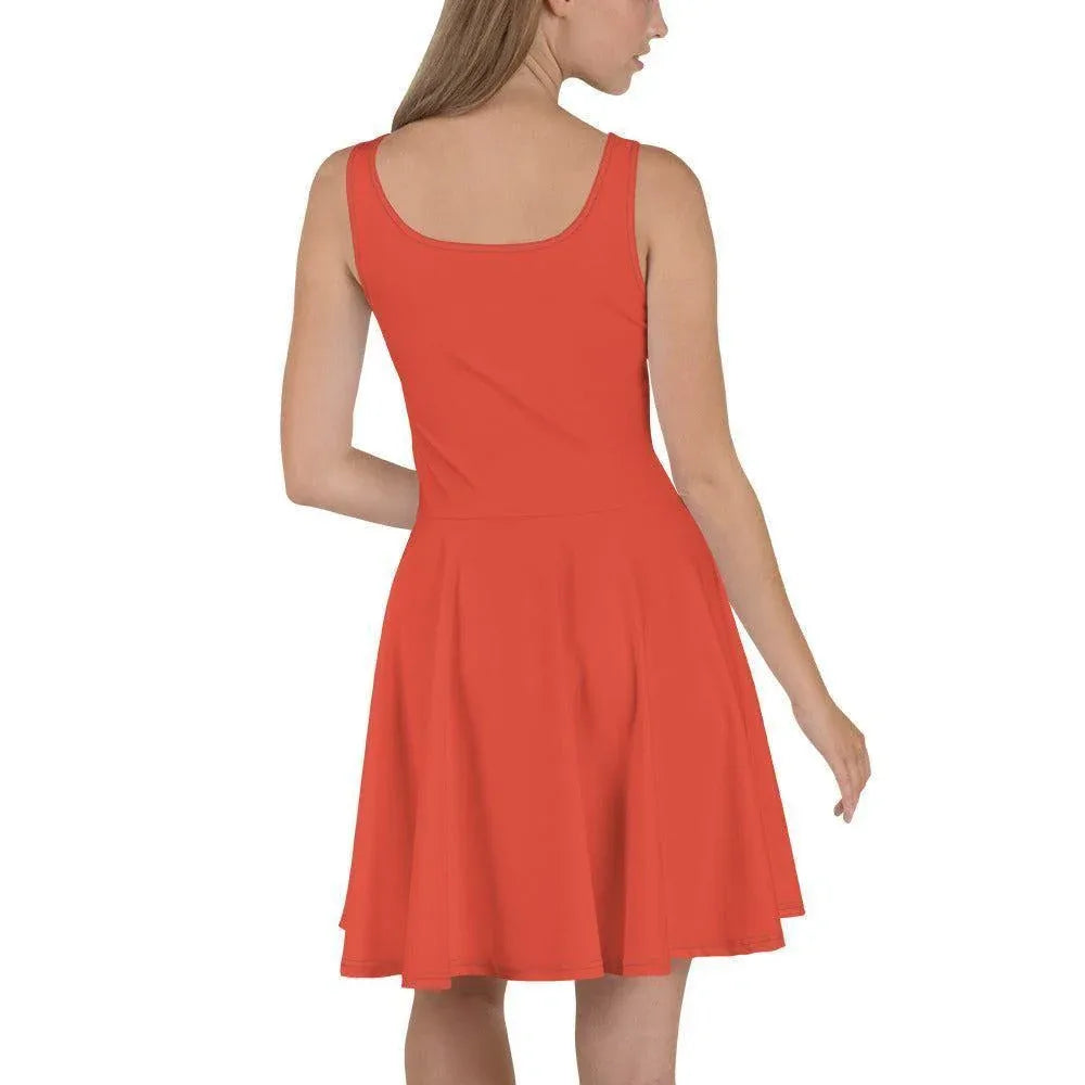 orange-red-skater-kleid-skater-kleid-jlr-design-2 - JLR Design