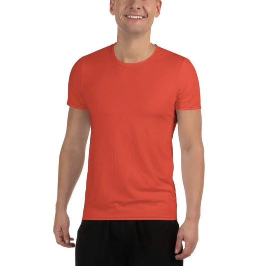 orange-red-sport-t-shirt-fur-herren-sport-t-shirt-jlr-design-1 - JLR Design