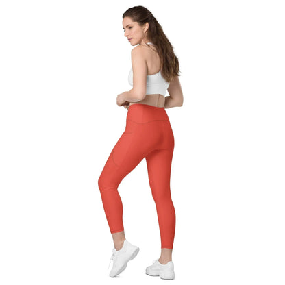 orange-red-v-bund-leggings-mit-taschen-v-bund-leggings-jlr-design-4 - JLR Design