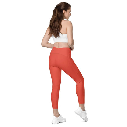 orange-red-v-bund-leggings-mit-taschen-v-bund-leggings-jlr-design-8 - JLR Design