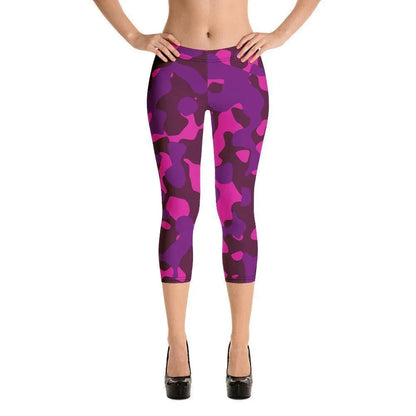 pink-camouflage-damen-capri-leggings-capri-leggings-jlr-design-2 - JLR Design