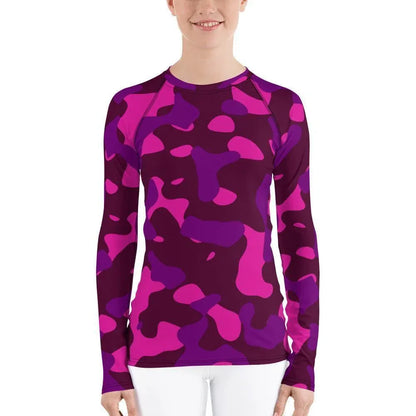 pink-camouflage-damen-rash-guard-rash-guard-jlr-design-1 - JLR Design