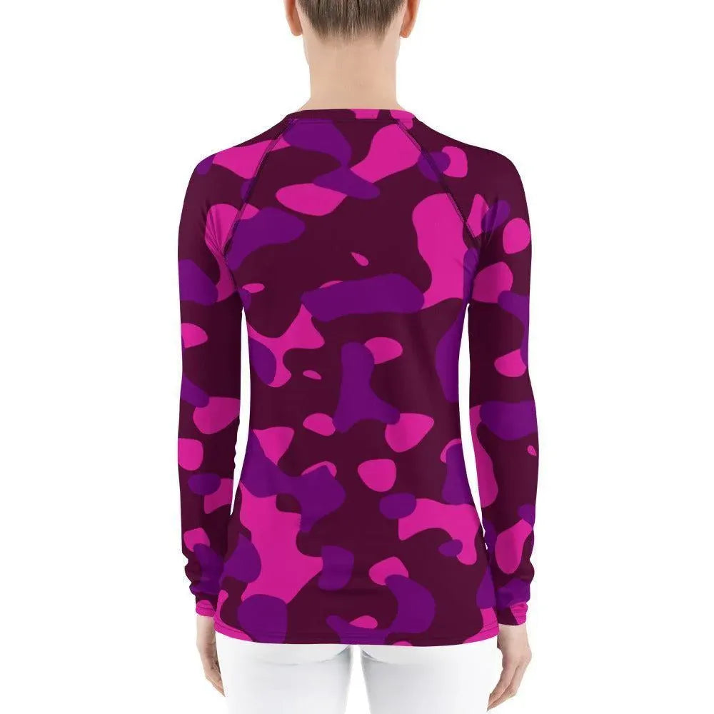 pink-camouflage-damen-rash-guard-rash-guard-jlr-design-2 - JLR Design