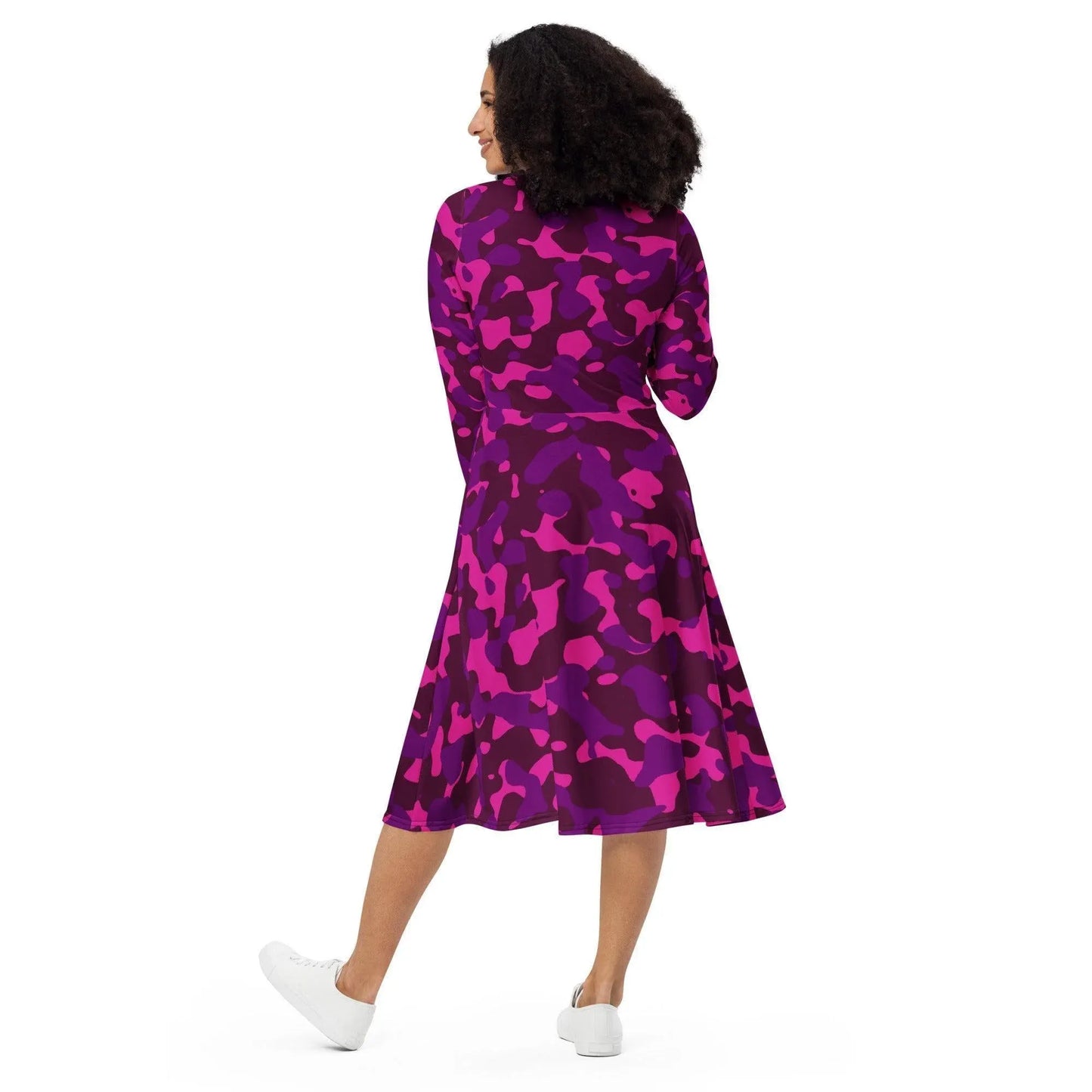 pink-camouflage-langarmliges-midikleid-midikleid-jlr-design-3 - JLR Design