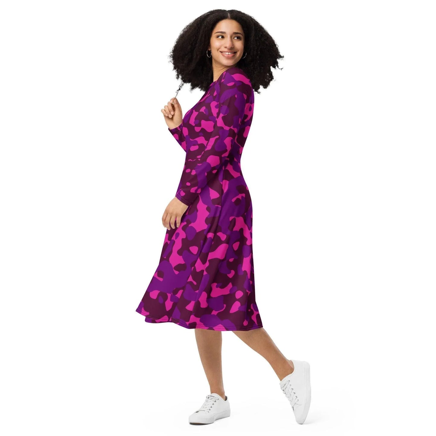 pink-camouflage-langarmliges-midikleid-midikleid-jlr-design-5 - JLR Design